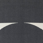 Habitat Half Moon Black & White Cotton Flatweave Rug