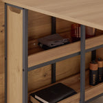 Loft Living Folding 4-6 Seater Dining Table - Oak ( B Grade 57942 )