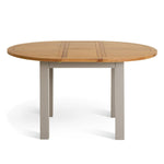 Home Ashwell Extending 4-6 Seater Dining Table - Grey | Expandable Family Dining