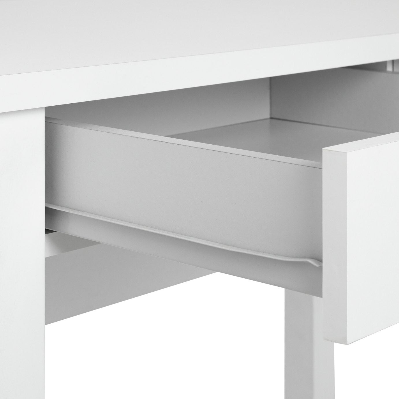 Home Brisbane 2 Drawer Dressing Table - White