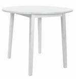 Kendal Solid Wood Table 4 Seat Table White