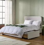 Chadwell Single Storage Bed Frame Natural | Wooden Bedroom Bed with Storage