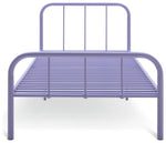 Charlie Single Metal Bed Frame - Lilac