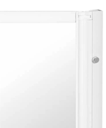 Home 3mm 4 Fold Bath Screen White | Shower Enclosure for Bathroom Space Saver