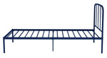 Freja Single Metal Bed Frame - Blue