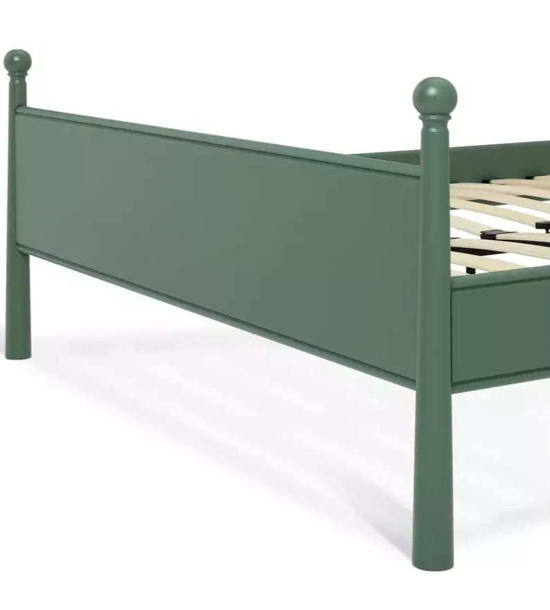 x Morris & Co. Double Bed Frame - Green (B GRADE)