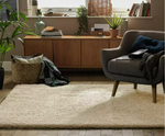 Habitat Noodle Shaggy Plain Rug - Cream - 160x230cm