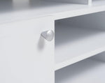 Home Corners 2 Door TV Unit - White | TV Stand with Storage