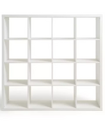 Squares Plus 16 Cube Storage Unit - White | Modular Home Storage