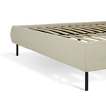 Orton Double Fabric Bed Frame - Natural | Warm Neutral Aesthetic