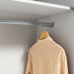 Holsted Mirrored 200cm Sliding Wardrobe - White | High Shine Finish