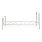 Kids Agnes Metal Single Bed Frame - White | Durable Sleep Support