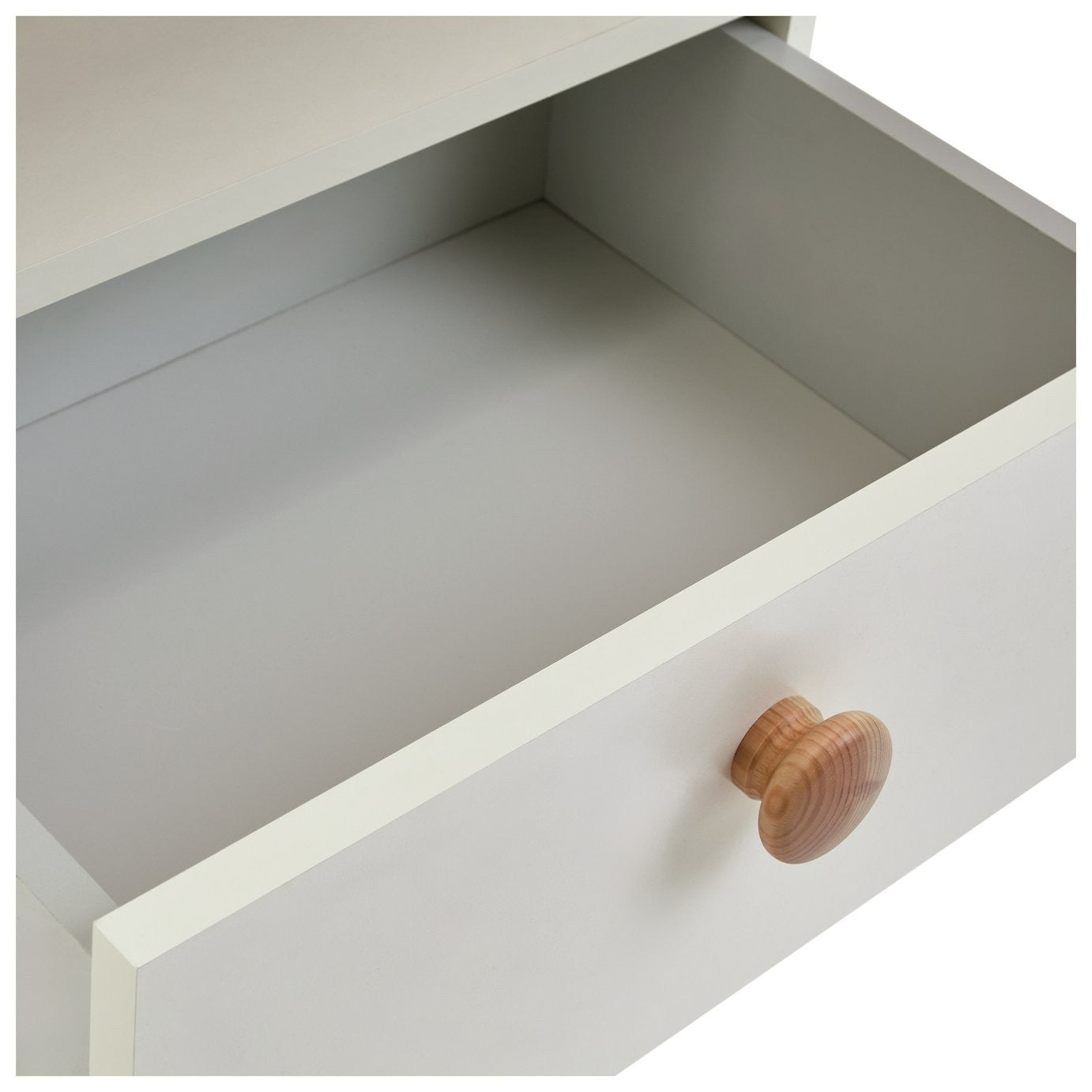 Home Winchester 2 Drawer Shelving Unit - Cream | Multi-purpose shelving unit