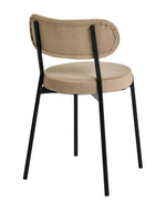 Fyra Glass Dining Table & 4 Natural Chairs ( B Grade 54814 - 54817 )