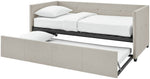 Home Tamara Trundle Day Bed - Natural | Sofa bed for small rooms
