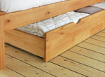 Aspley Single Wooden Drawer - Oak Stain | Oak stained drawer box