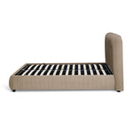Beatrix Double End Lift Ottoman Bed - Mink | Elegant Home Arrangement