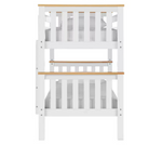 Habitat Heavy Duty Bunk Bed Frame - White and Pine