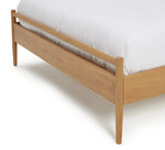 Chiltern Spindle Double Wooden Bed Frame - Oak (S)