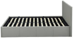 Lavendon Kingsize End Open Ottoman Bed Frame-Grey | Storage Lift Up Bed