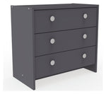 Seville 2 Piece 1 Door Wardrobe Set - Anthracite