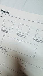 Habitat Squares 1 Drawer TV Unit - White ( B Grade 35899 )