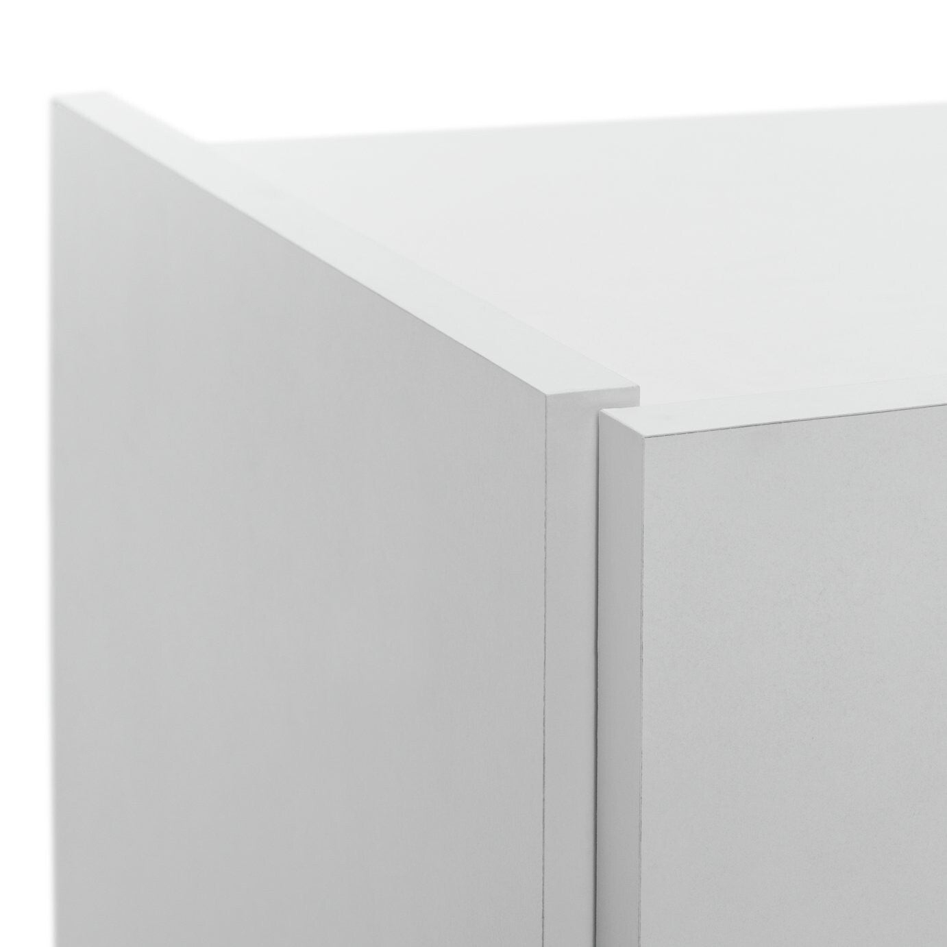 Seville Shoe Storage Cabinet - White ( B Grade 42754 - 42755 )