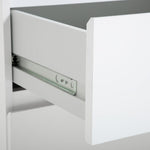 Home Jenson 3 Door 4 Drawer Wardrobe - White Gloss | Organized Living Space