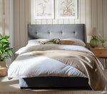 Dalham Grey Headboard - Small Double