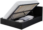 Lavendon Small Double Side Open Ottoman Bed-Black ( B Grade 52751 - 52752 )