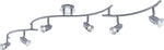 Norton 6 Light Folding Ceiling Bar Chrome | Adjustable Spotlight Bar Modern