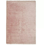 Habitat Luxury Plain Shaggy Rug - 160x230cm - Blush Pink
