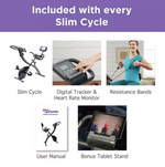 Image Slim Cycle Exercise Bike