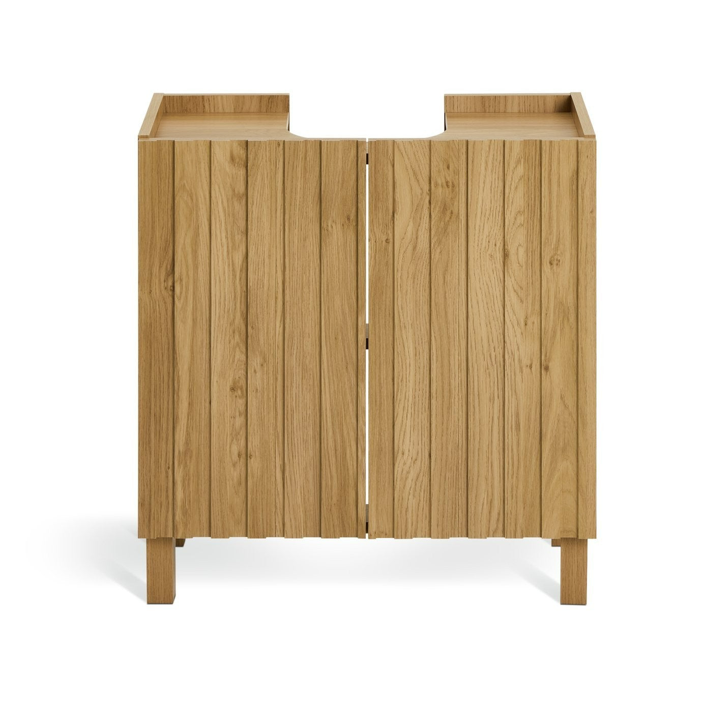 Aliford Undersink Unit - Oak | Ultra-smart Bathroom Space Organizer