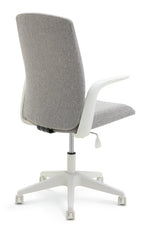 Habitat Hallie Fabric Manager Office Chair - Grey