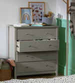Brooklyn 4 Chest of Drawers - Grey | Organized Clothing Space