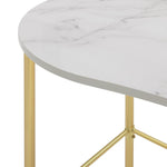 Habitat Dulcie 1 Drawer Office Desk - Marble Effect