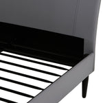 Mondial Double Bed Frame - Grey