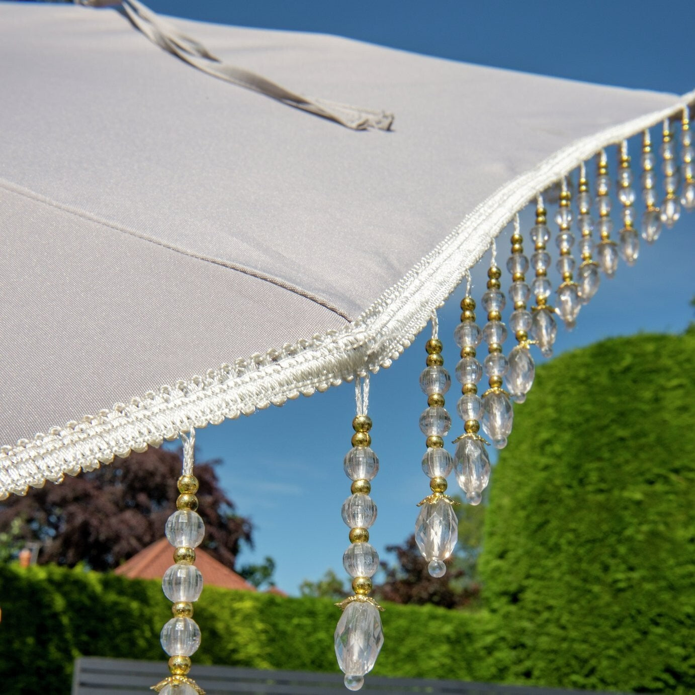 Norfolk Leisure Carrousel 2.5m Tilting Garden Parasol - Grey