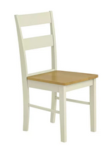 Home Chicago Extendable Cream Dining Table & 4 Chairs | Modern Dining Room Set