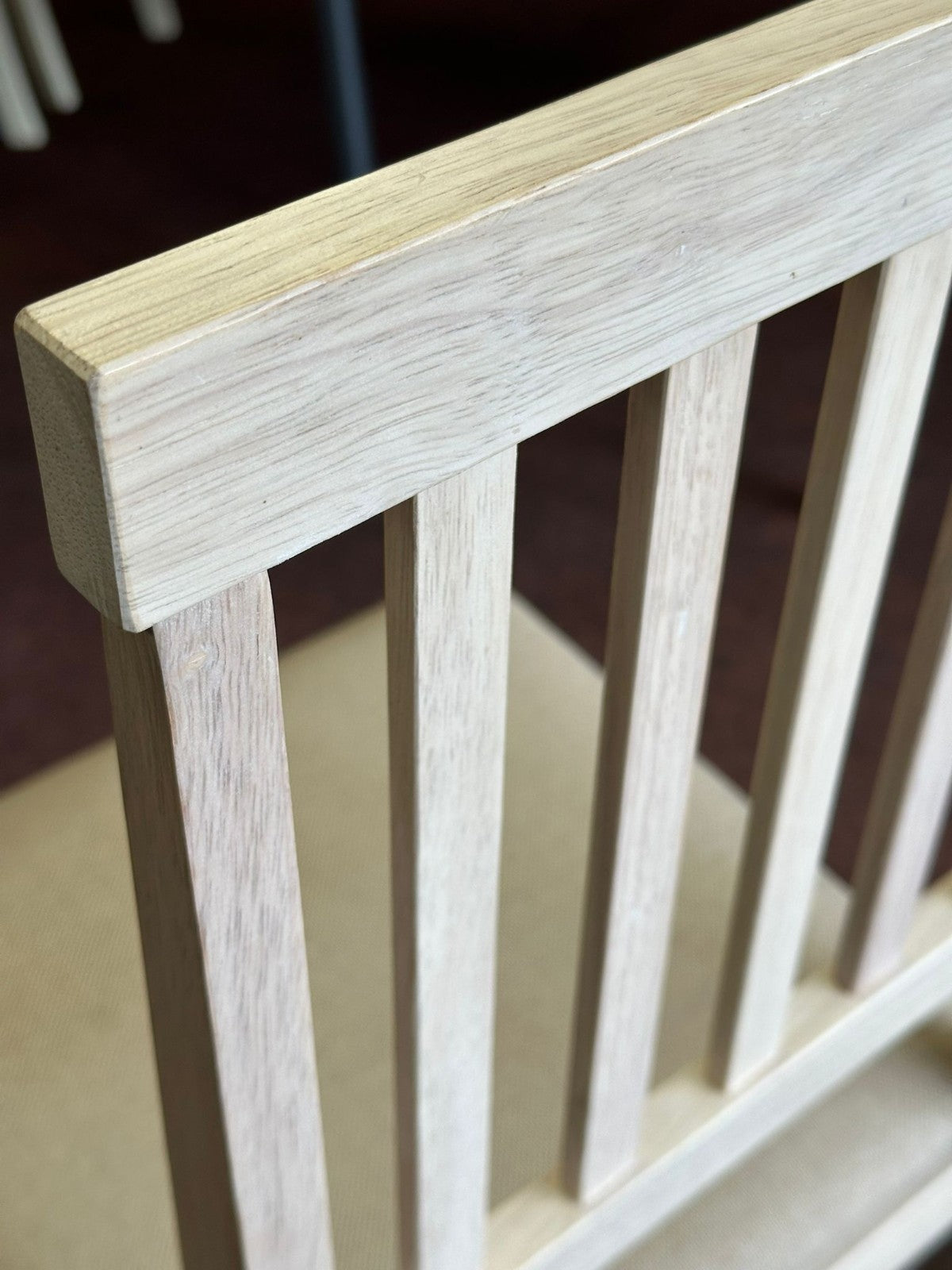Pair of Kendal Oak Dining Chairs - White Ash