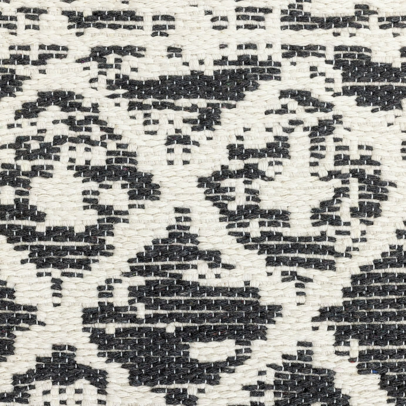 Moroccan Reversible Grey Flatweave Rug - 230x160cm