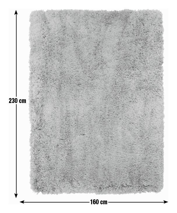 Habitat Airmaster Shaggy Zinc Rug 160X230