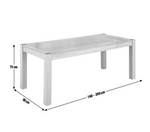 Habitat Alston Extending 6 - 8 Seater Dining Table - Oak