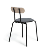 Zayn Pair of Dining Chiars - Black