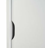 Chloe 2 Door Shoe Storage Cabinet - White (B Grade)