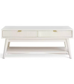 Roland Coffee Table - Cream (B GRADE)