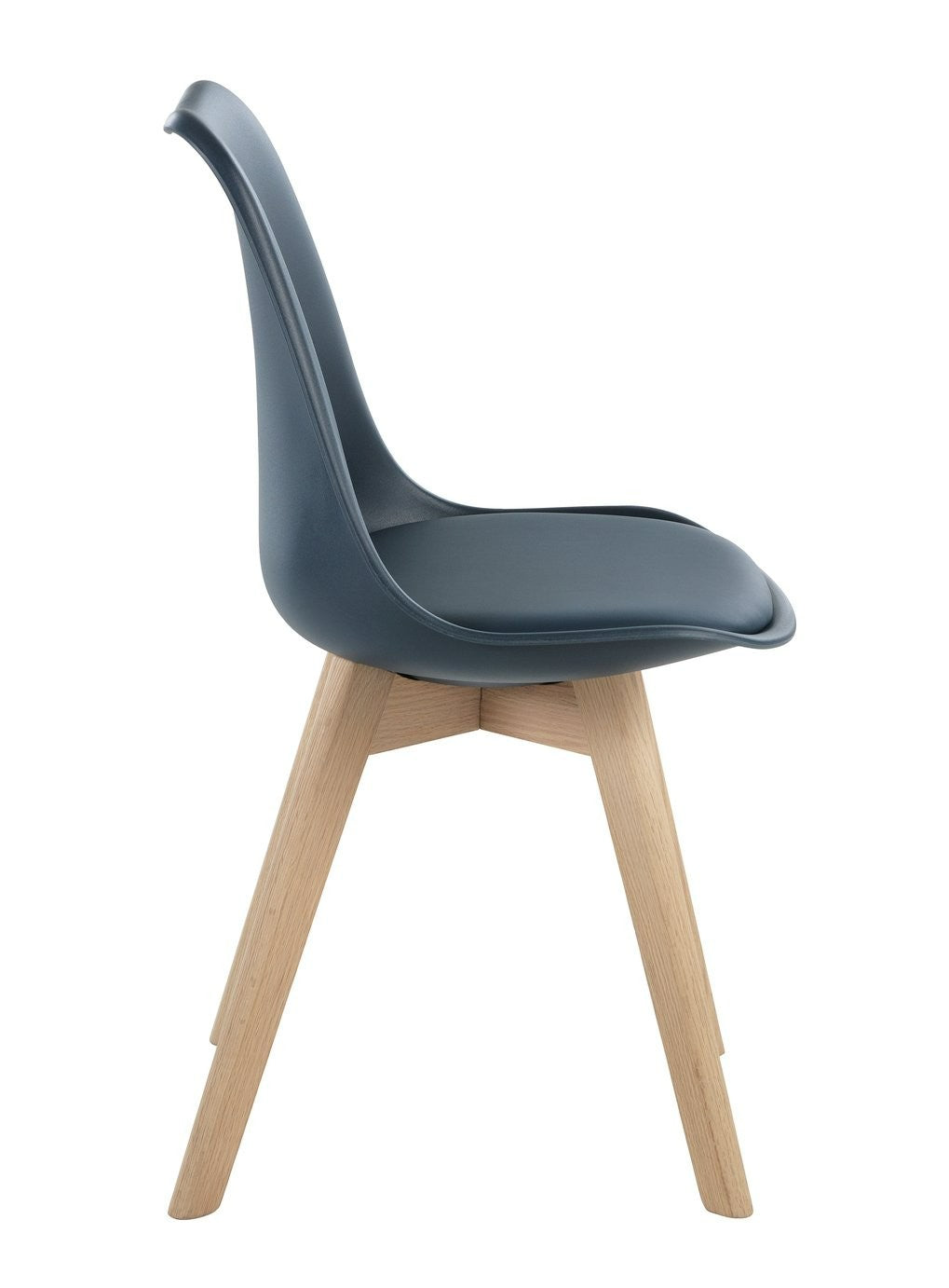 Jerry Pair of Dining Chair - Navy Blue | Classic design chairs