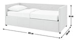 Home Tamara Trundle Day Bed - Natural | Sofa bed for small rooms