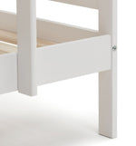Josie Shorty Bunk Bed Frame - White | Multi Level Sleeping Setup